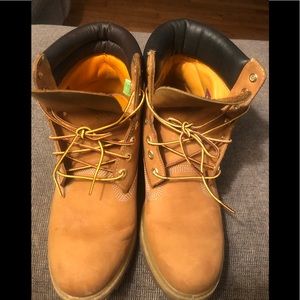Timberland construction boots